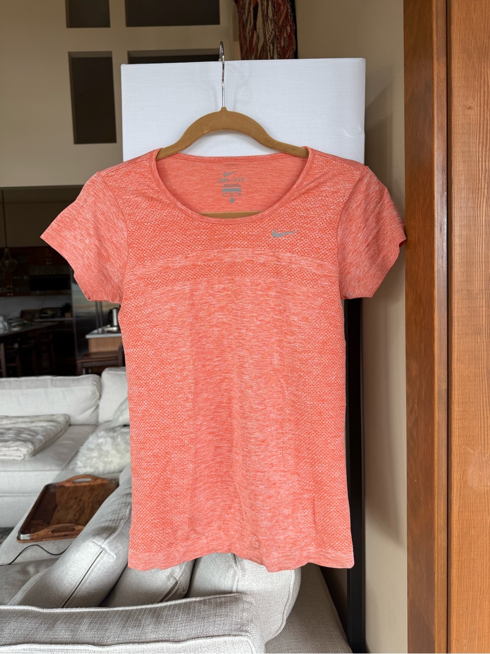 Nike Women’s Dri-FIT Short Sleeve | Small | Orange